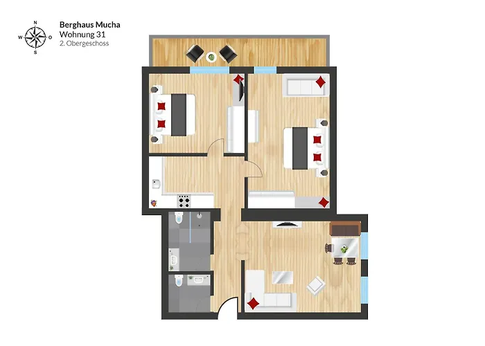 Berghaus Mucha - Apartmán