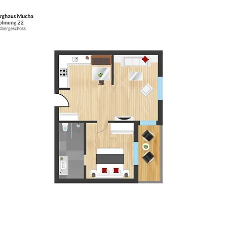 Apartmán Berghaus Mucha - *