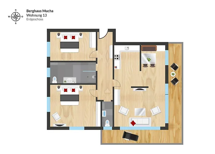 Appartamento Berghaus Mucha - *